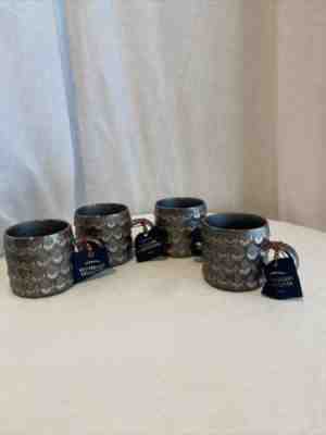 STARBUCKS 2015 Golden Scales Anniversary Coffee Mug 10 oz Set Of 4 NWT - Sold on eBay Nov 26, 2022 for $100.00
