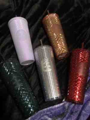 NEW Starbucks Holiday Jeweled Cold Cup Bundle - Sold on eBay Nov 27, 2022 for $100.00