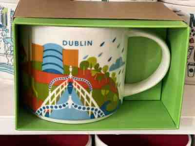 Starbucks you are here Dublin mug - Sold on eBay Dec 15, 2022 for $100.00