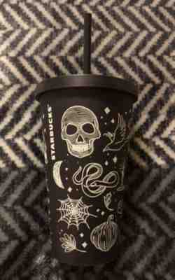 Starbucks 2019 Halloween Rare Skull tumbler NEW - Sold on eBay Dec 18, 2022 for $100.00
