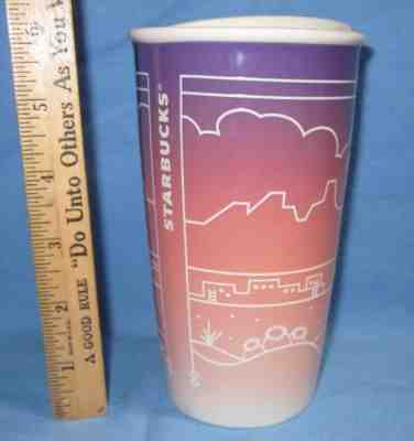 Starbucks 2016 New Mexico Tumbler, Ceramic 12oz with Lid - Sold on eBay Dec 26, 2022 for $100.00