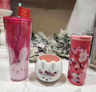 Starbucks Lunar New Year Tumbler Mug Bundle 2023 Rabbit Target Exclusive - Sold on eBay Jan 06, 2023 for $150.00