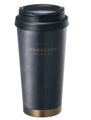 Starbucks Korea 2019 SS Elma black heritage tumbler 473ml + DHL - Sold on eBay Jan 08, 2023 for $165.89