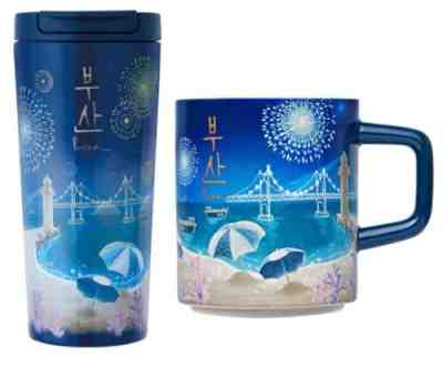 Starbucks Korea City tour Busan Tumbler Mug Set - Sold on eBay Jan 11, 2023 for $117.10