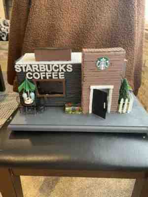 starbucks coffee Drive Thur Diorama Handmade And One Of A Kind ï¿¼ - Sold on eBay Dec 11, 2022 for $150.00
