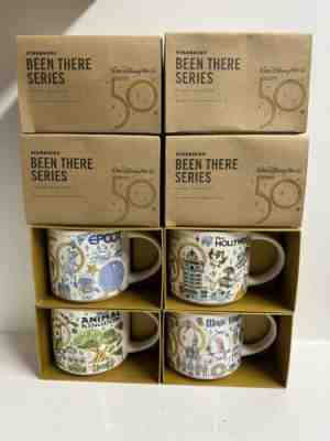 Disney Parks Starbucks WDW 50th Anniversary Mug Set All Four Parks Coffee 2021 - Sold on eBay Jan 17, 2023 for $199.00