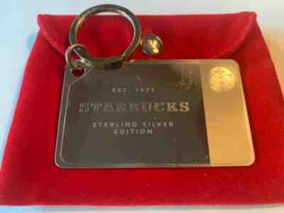 Starbucks Sterling Silver Card with $50 Bal -- Cheaper Valentine than Tiffany's! - Sold on eBay Jan 14, 2023 for $187.50