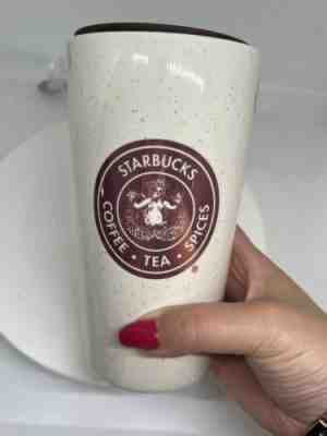 *Rare Starbucks First Store Pike Place Ceramic Tumbler- Original Logo *Rose Gold - Sold on eBay Jan 15, 2023 for $115.00