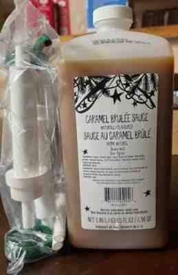 TWO Starbucks Caramel Brulee Sauces 1.86L Each Sealed Jug WITH PUMP - Sold on eBay Jan 13, 2023 for $109.00