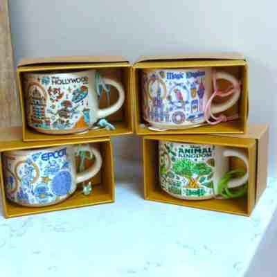 Starbucks Walt Disney World 50th Anniversary Been There Series Ornaments Set - Sold on eBay Jan 21, 2023 for $119.98