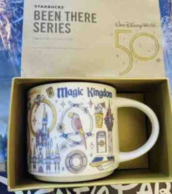 Disney Starbucks MAGIC KINGDOM Been There Series Collection 50th Anniv Mug 14Oz - Sold on eBay Nov 24, 2022 for $105.00