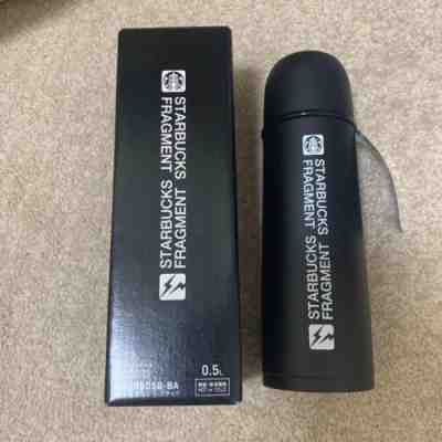 Starbucks Fragment Design Stainless Bottle Black Hiroshi Fujiwara 16.90us fl oz - Sold on eBay Dec 14, 2022 for $101.00