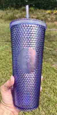 Starbucks 2021 Indonesia Venti Aurora Blue Ray Studded Bling 24 Oz BNWT - Sold on eBay Jan 22, 2023 for $104.99