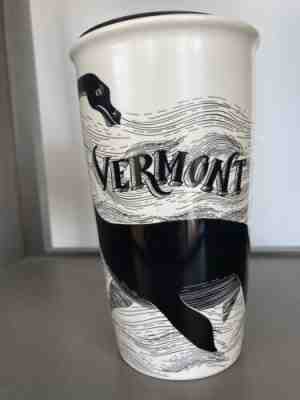 STARBUCKS Travel Mug CHAMP Lake Champlain Monster Vermont Ceramic 12oz VERY RARE - Sold on eBay Dec 24, 2022 for $100.00