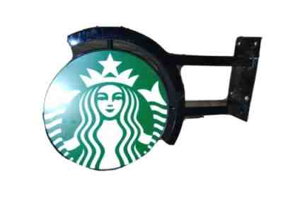 Commercial Sign Starbucks Two Sided Lighted Sign - Sold on eBay Jan 27, 2023 for $200.00