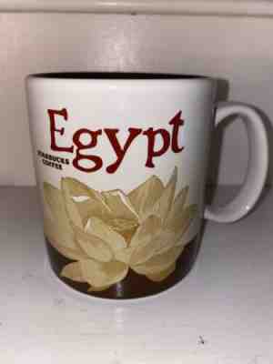 *NEW* Starbucks Coffee Mug Icon Series EGYPT 16oz w/ SKU in Box 2015 ~RARE~