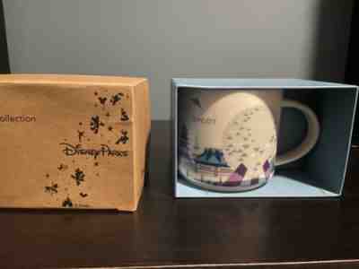 You are here Starbucks Disney Epcot PURPLE monorail stripe mug NIB retired - Sold on eBay Jan 26, 2023 for $150.00