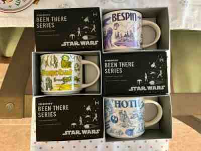 Disney Parks Star Wars Starbucks Been There Series Mugs Set Hoth Dagobah Bespin - Sold on eBay Feb 01, 2023 for $550.00