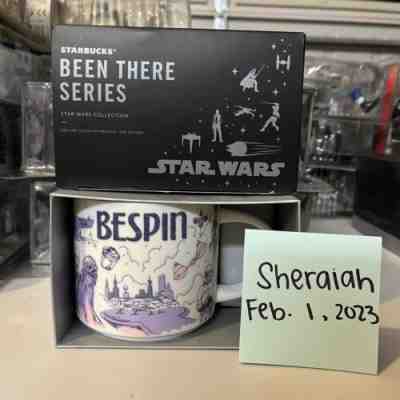 Starbucks Disney Parks Star Wars 2020 Been There Series Bespin Coffee Mug NEW - Sold on eBay Feb 02, 2023 for $140.00