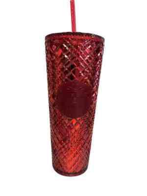 Starbucks Winter Holiday Jeweled Tumbler - Red - Sold on eBay Feb 4, 2023 for $8.50