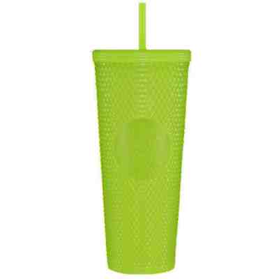 Starbucks Glow in the Dark 24 oz Cold Cup - Green - Sold on eBay Feb 8, 2023 for $17.90