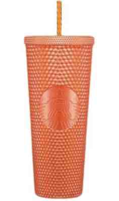 Starbucks Studded Tumbler - 24oz (Orange) - Sold on eBay Feb 9, 2023 for $9.99