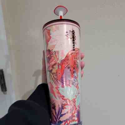 Starbucks Holiday 2022 Enchanted Forest Cup with Mushroom Straw Topper - Sold on eBay Feb 7, 2023 for $29.90