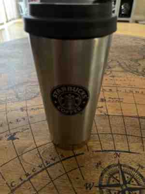 2010 Starbucks coffee 16 oz stainless steel siren cup logo - Sold on eBay Feb 1, 2023 for $13.99