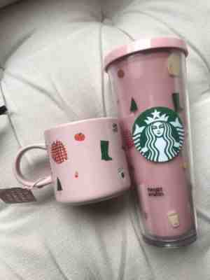 Starbucks pink matching tall insulated cup and mug set. new! - Sold on eBay Feb 5, 2023 for $29.95