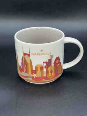 Starbucks You Are Here Collection Coffee Tea Cocoa Mug Nashville 2014 14oz LN - Sold on eBay Feb 5, 2023 for $10.00