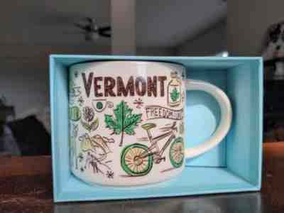 Starbucks Coffee Mug Been There Series Vermont VT Collectible Ceramic Cup Tea - Sold on eBay Jan 29, 2023 for $25.00
