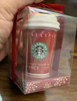 Starbucks It Only Happens Once a Year Ornament - Sold on eBay Dec 11, 2022 for $10.00
