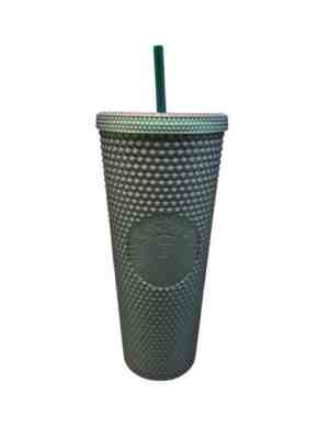Starbucks Jelly Studded Tumbler - Matte Dark Green, 24 oz - Sold on eBay Feb 6, 2023 for $10.00
