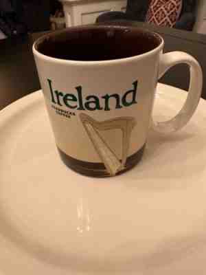 Starbucks Ireland Icon Mug 2015 Harp Cliffs of Moher Eire Mug 16oz - Sold on eBay Feb 9, 2023 for $15.00