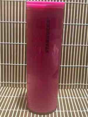 NEW 2021 Starbucks Holiday Hot Pink 16oz Cold / hot Cup Tumbler Sip Lid - Sold on eBay Feb 9, 2023 for $14.99