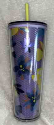 Brand New Just Released Spring 2023 Starbucks Venti Flowered Tumbler Purple! - Sold on eBay Feb 11, 2023 for $10.00