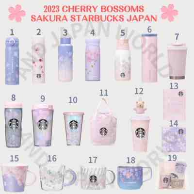 Pre-Order Starbucks Japan SAKURA 2023 NEW Cherry Blossoms Mug Cup Thumbler - Sold on eBay Feb 12, 2023 for $32.48