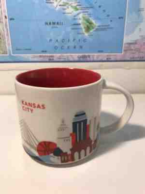 Starbucks You Are Here Collection Kansas City 14 Oz Coffee Mug Multi-Color 2015 - Sold on eBay Feb 8, 2023 for $5.00