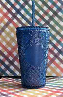 Starbucks â??JEWELED AZUREâ? Blue Grande Tumbler Coffee Cup CHRISTMAS HOLIDAY 2022 - Sold on eBay Feb 5, 2023 for $5.00