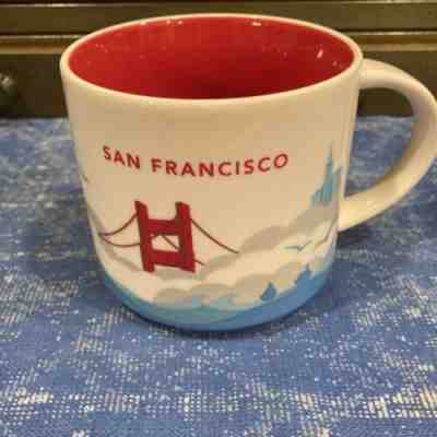 Starbucks You Are Here Collection Coffee Mug San Francisco 14 oz 2015 - Sold on eBay Feb 11, 2023 for $9.99