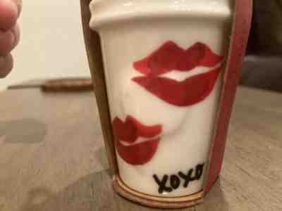 Starbucks ornament valentine ??s lips xoxo RARE - Sold on eBay Jan 31, 2023 for $10.50