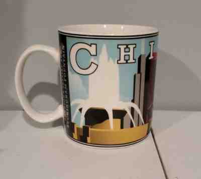 Starbucks Barista City Scenes Chicago Mug Skyline Buckingham Fountain 16 oz - Sold on eBay Feb 10, 2023 for $6.99