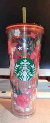 Starbucks Korea 2020 Summer Aloha Cold Cup 710ml (24oz)+EMS - Sold on eBay Feb 6, 2023 for $170.00