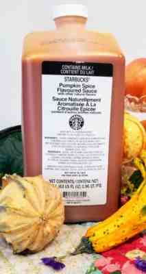 SIX STARBUCKS PUMPKIN SPICE SAUCE JUGS - Sold on eBay Feb 12, 2023 for $114.95