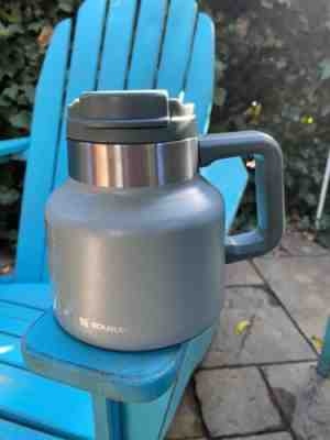 NEW HTF STARBUCKS 2021 RARE STANLEY GREEN STAINLESS STEEL VACUUM DESKTOP MUG CUP - Sold on eBay Jan 23, 2023 for $99.99