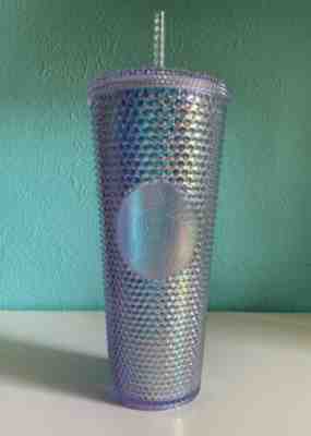 Starbucks Tumbler 24 oz RARE 2018 Rainbow Iridescent Studded Unicorn Cold Cup - Sold on eBay Feb 1, 2023 for $99.00