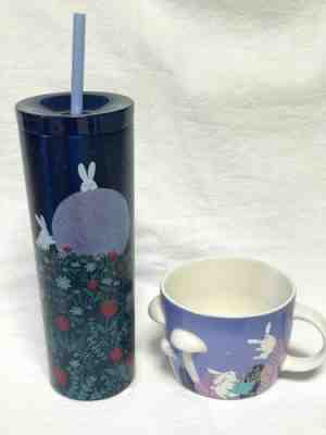 Starbucks Rabbit Cold Cup Tumbler Mug Set - Sold on eBay Feb 14, 2023 for $120.00