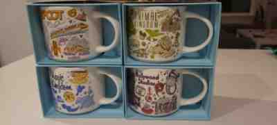 Disney Parks Starbucks 14oz Mug Collection- Been There Collection Pin Drop - Sold on eBay Feb 10, 2023 for $99.00