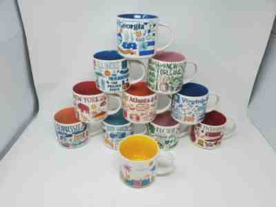 Starbucks Coffee Mugs Lot of 10 Been There Series & 1 You Are Her Mug - Sold on eBay Dec 11, 2022 for $91.22