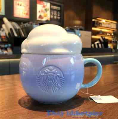 2019 Starbucks Summer Clouds Ceramic Mug Cup Purple 12OZ - Sold on eBay Feb 3, 2023 for $105.99